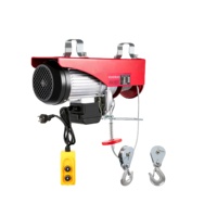Nouvelle Mini Palans Électriques Workmates Personnalisés 200kg 400kg 600kg 1000kg avec Télécommande pour Usage Domestique et Commercial, Moteur Monophasé à Câble Métallique