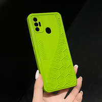 Coque de téléphone portable en TPU à rayures colorées bon marché en gros pour Infinix POP 10C A90 ITEL Redmi NOTE14 A5 A3