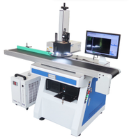 Machine de marquage laser UV 5W 10W avec CCD Sino Galvo, prend en charge les formats DXF/BMP/AI, refroidissement par eau CNC
