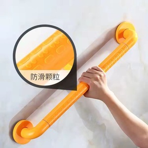 Barres d'appui pour salle de bain, toilettes, douche, avec picots antidérapants droits, pour personnes âgées, sans obstacle, adaptées aux personnes âgées, en acier inoxydable 304 - Product Image 1