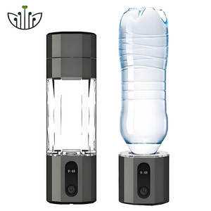 Bouteille d'eau portable en acier inoxydable de 210 ml, générateur d'eau électrique/à piles, haute concentration 5000-6000 ppb, YZ-H80, portable, en acier inoxydable - Product Image 2