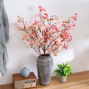 Fleur artificielle de cerisier Beauty Finger, blanc, rose clair, rose foncé, champagne, 60 cm, décoration d'intérieur, bouquet de mariage - Product Image 1