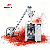 Linea di Confezionamento Verticale Automatica per Polveri con Elevatore a Coclea, Macchina per Confezionamento VFFS di Proteine del Latte in Polvere