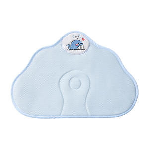 Almohada Octubre Crystal Baby Cloud, 100% algodón, transpirable, almohada plana para recién nacidos, para bebés de 1 a 3 años - Product Image 2