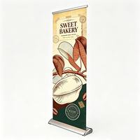 Support de bannière publicitaire numérique portable et réglable en aluminium avec impression personnalisée Zhijie ZJ-R