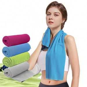 Serviette de sport en coton rafraîchissante à séchage rapide, absorbant la transpiration, pour enfants, activités de plein air, gym et exercices - Product Image 1