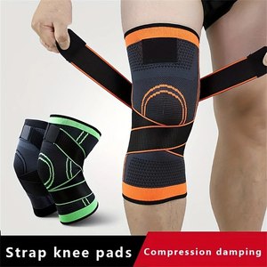 1 pièce Genouillère de sport élastique à compression pour homme, support de genou, équipement de fitness, protection pour basketball, volleyball, tennis, cyclisme - Product Image 2