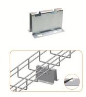 Plateaux de câbles en treillis métallique en haut de l'armoire du rack du serveur gestion du cordon pour le boîtier du rack Plateaux de câbles du panier métallique SPCC