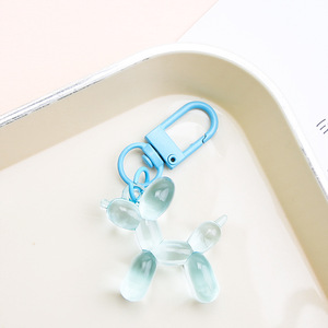 Thời Trang Mới Nghệ Thuật Phim Hoạt Hình Bóng Con Chó Đầy Màu Sắc Vòng Chìa Khóa Dễ Thương Pet Dog Quyến Rũ Keychain Cho Phụ Nữ Túi Xách Đồ Trang Sức - Product Image 5