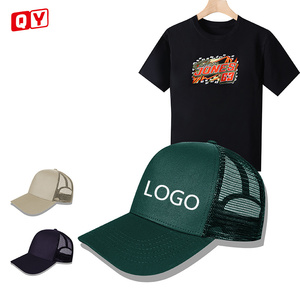 Wholesale Price Factory Customized 6 Panel Adults Cotton High Profile Navy Blue Mesh Trucker Hats Woven Patch Trucker Cap