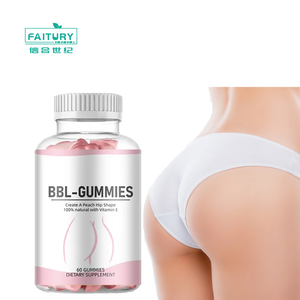 Faitury Özel Marka Popo Büyütme Jelibonları Şekersiz Popo ve Kalça Büyütme Jelibonu Pektin Doğal Bbl Jelibonları - Product Image 1