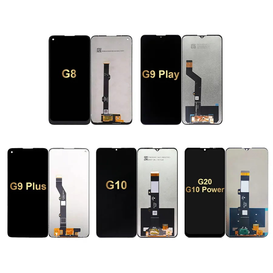 Layar penggantian LCD untuk Moto G 5G G8 G9 Play Plus G10 G20 Power G13 G22 G32 G73 2023 layar sentuh Digitizer Rakitan
