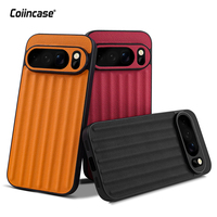 Étui de téléphone portable personnalisable en cuir PU TPU+PU pour Google Pixel 10 Pro XL, protection intégrale, antichoc, anti-traces de doigts, protection de l'objectif à 360°