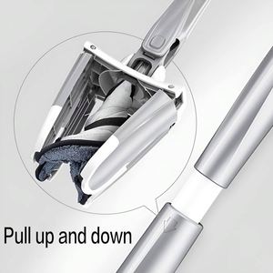 Wash Mop X-Type Stainless Steel Squeezing Mop Twist Water Self-Wringer - Product Image 3