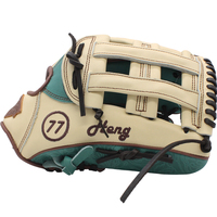 Gant de baseball personnalisé H Web pour outfield, en cuir de vachette de haute qualité, vente en gros d'usine