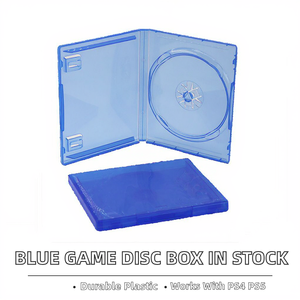 Caja de disco de juego individual compatible en stock, material PP, embalaje azul <span class=keywords><strong>para</strong></span> PS4 PS5 - Product Image 2