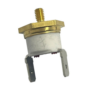 Thermostat bimétallique KSD301, protection thermique, filetage M6 M5 M4, 10A 16A 250V, tête en cuivre, réinitialisation automatique - Product Image 4