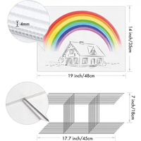 Plaques en plastique PP personnalisées en gros pour l'immobilier - Panneaux de vente de jardin, panneaux de pelouse, panneaux d'accueil, panneaux publicitaires, épaisseur 4 mm, taille personnalisée