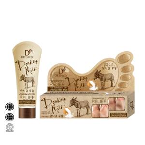 <span class=keywords><strong>Baume</strong></span> pour les talons <span class=keywords><strong>au</strong></span> <span class=keywords><strong>lait</strong></span> <span class=keywords><strong>d</strong></span>'ânesse DR.DAVEY, crème pour les pieds, massage, hydrate et répare les peaux sèches et gercées - Product Image 2