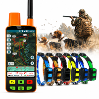 Traceur GPS pour chiens de chasse ESEEK Alpha Alternative avec suivi VHF longue portée et collier d'entraînement