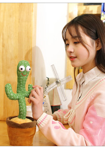 Juguete de Cactus que Imita la Voz con Luces, Canta y Repite <span class=keywords><strong>lo</strong></span> que Dices, Relleno de Algodón PP - Product Image 2