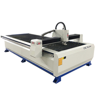 Machine de découpe Plasma laser Cnc 1530/1325 63A 120A 200A, Machine de découpe de tôle en acier inoxydable