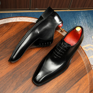 Chaussures Homme Rétro Décontractées en Cuir Véritable DSYX, Respirantes et Légères, en Cuir de Vachette Sculpté, Style Commercial Vintage, Vente en Gros - Product Image 2