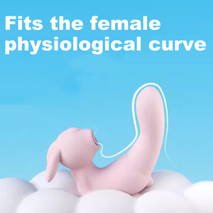 Vibratore di suzione ricaricabile giocattoli del sesso per adulti, Silicone per il corpo amichevole per il clitoride G Spot stimolatore, coppia femminile giocattolo del sesso - Product Image 2