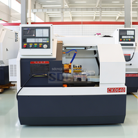 Tour CNC horizontal CK0640, mini-tour de précision à moyenne charge, portée de 80 mm, homologué CE pour le travail des métaux, à faible coût
