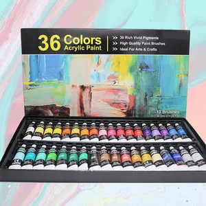 Low Price Mini Acrylic Paint Set 6 Colors Basics Acrylic Paint Art Painting For Sale