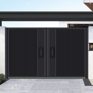 산업용 빌라 외부 진입로 메탈 게이트 자동 개방 패턴-도어 공급 업체를 위한 맞춤형 슬라이딩 전기 게이트 - Product Image 3
