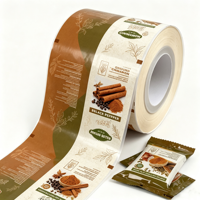 OEM ODM Feuchtigkeitsbeständige Matte Rollenfolie mit Digitaldruck BOPA/CPP/MOPP+AL+PE+PET Struktur für Lebensmittelverpackungen