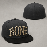 Casquette de baseball structurée à 6 panneaux, style rétro 59, personnalisable, streetwear urbain gothique, broderie 3D, visière incurvée, casquette Dad