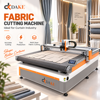 Machine de découpe à couteau oscillant pour tissu de rideau de scène insonorisant et ignifuge, draperie de théâtre, textile