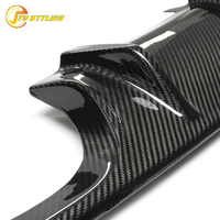 Diffuseur arrière en fibre de carbone sèche style 3D pour BMW F80 F82 F83 M3 M4, pare-chocs en carbone véritable, accessoires extérieurs, kits carrosserie