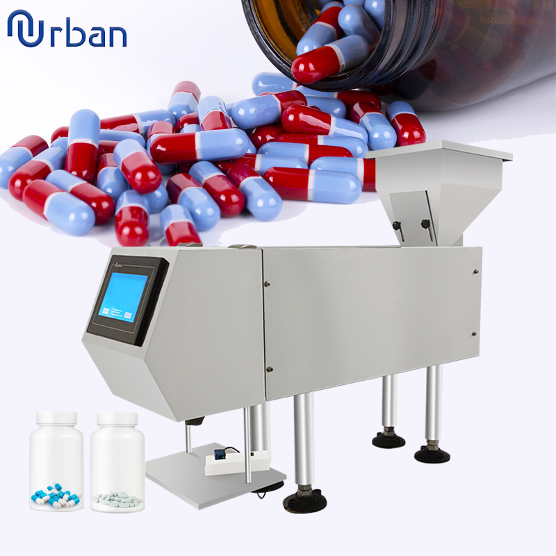 6-канальный полуавтоматическая фасовочно-упаковочная установка для настольных ПК таблетки капсулы счетная машинка для денег