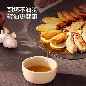 Electric <b>Grill</b> <b>Indoor</b> Smokeless Non-Stick 1600W Detachable Plate Household Cooking Surface Family <b>Bbq</b> - Product Image 1