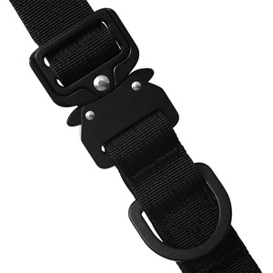 Solid Color Tactical <b>Dog</b> <b>Collar</b> Nylon Adjustable D Ring Cobra Buckle Soft Padded Liner Outdoor <b>Training</b> Heavy Duty - Product Image 3