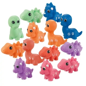 Juguete Montessori JinYing para Niños Pequeños, Bloques de Letras Suaves, 26 Letras del Alfabeto ABC, Animales Emparejados, Llama, Juego Sensorial de Motricidad Fina - Product Image 1