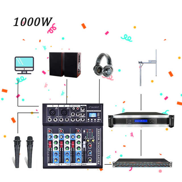 RS RADIO 1000W 1KW FM Broadcast Transmitter Complete Package for Radio Station