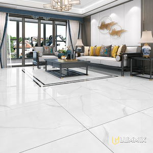 Gạch Men Trắng Azz 600X600Mm Gạch Lát Sàn Đánh Bóng Tráng Men Trắng Kajaria Sàn Và Tường Để Trang Trí Nội Thất Giá Xuất Xưởng - Product Image 6