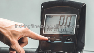 Caminadora Curva Comercial para Gimnasio en Casa con Pantalla LED, Accionamiento Mecánico, Construcción de Acero, Monitoreo Inalámbrico de Frecuencia Cardíaca - Product Image 6