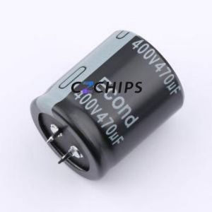 470UF400V35x40HP Snap-in Aluminum Electrolytic Capacitor Through hole Component (THT),D35xL40mm 470uF 20% 400V 10mm - Product Image 1