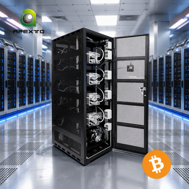 Antrack V1 Hydro Cooling Rack 24KW 4 Miner Slots Water Cooling Cabinet for Indoor Crypto Mining Farm Asic Hydro Miner Deployment