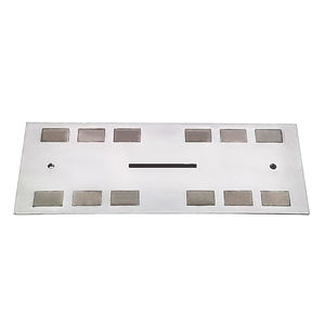 Plaque de <span class=keywords><strong>fixation</strong></span> magnétique permanente rectangulaire en NdFeB personnalisée, plaque de <span class=keywords><strong>fixation</strong></span> en béton préfabriqué en néodyme, aimant - Product Image 2