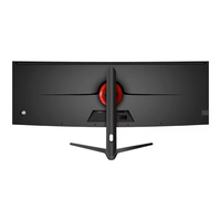 Moniteur de Jeu Incurvé OLED Ultra-Large 49 Pouces Haute Définition 5K 75Hz avec Support Réglable