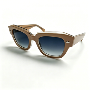 Occhiali da Sole di Alta Qualità in Acetato per <span class=keywords><strong>Uomo</strong></span>, Lenti TAC con Protezione UV400, Occhiali da Sole per Esterni, Occhiali da Sole alla Moda per <span class=keywords><strong>Uomo</strong></span> e Donna - Product Image 4