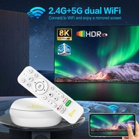 TV98 H313 IPTV STB 8K, Dispositivo de Streaming Inteligente con Internet Ott, WiFi 5G Potente, Quad Core, Android 14 Pro Premium, Receptor de TV