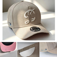 Casquette de baseball ajustable, unisexe, à calotte rigide, brodée, protection solaire, pour sports de plein air, nouveau design à fermeture à pression
