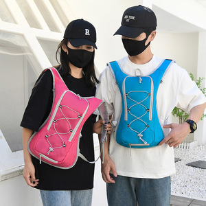 Multifunctional Cycling Backpack 13 Inches Adjustable Shoulder Straps Outdoor Sports Hiking Bag Unisex Solid Color - Product Image 2